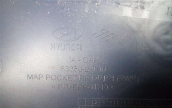 Hyundai İ10 Arka Sağ Kapı Döşemesi Mavi 83320-B9010 CP