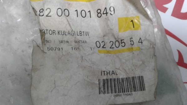 RENAULT CLİO 2 MOTOR KULAĞI 8200101849 YP HP (M-C-120)