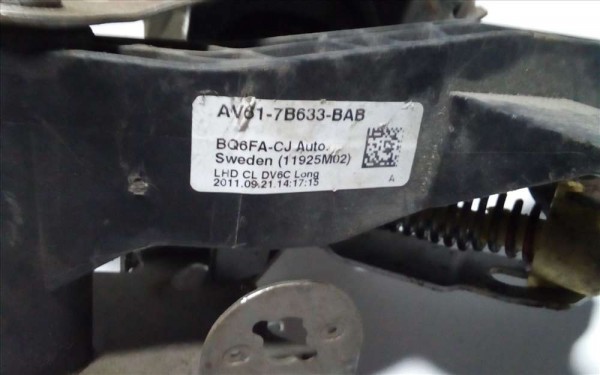 FORD FOCUS 3 DEBRİYAJ PEDALI MERKEZLİ SENSÖRLÜ 7A542 CP BV617B633