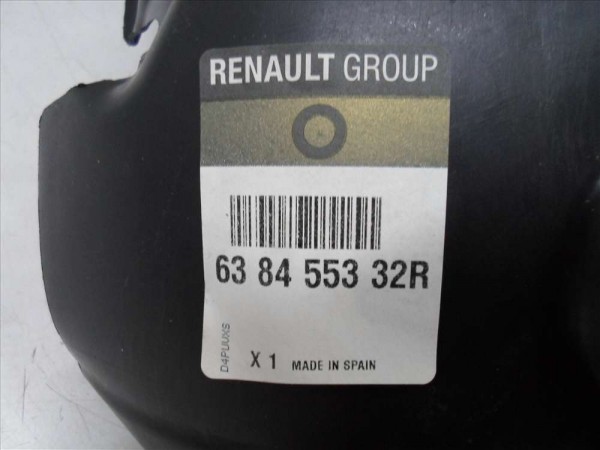 Renault Megane 3 Sol Ön Çamurluk Davlumbazı Ön Kısım Orjinal YP 638455332R 638459930R S-B-110